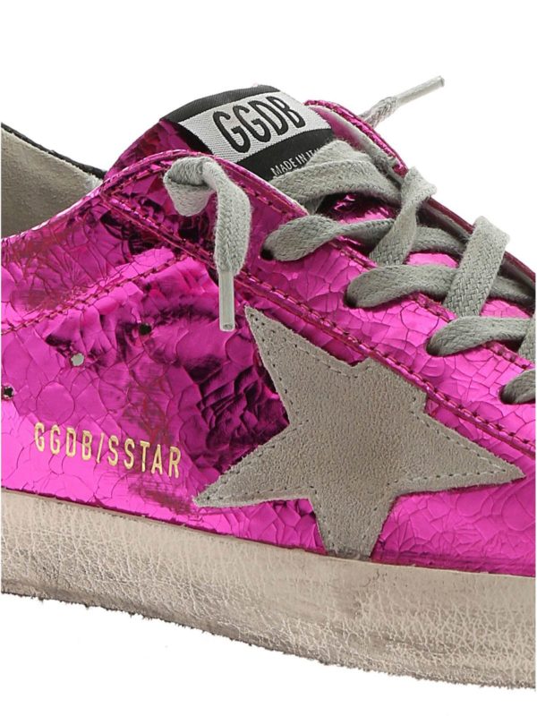 GOLDEN GOOSE buy online Superstar fuchsia crackle sneakers