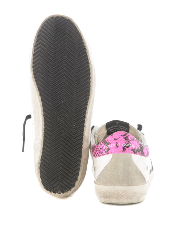 GOLDEN GOOSE buy online Superstar python printed heel tab sneakers