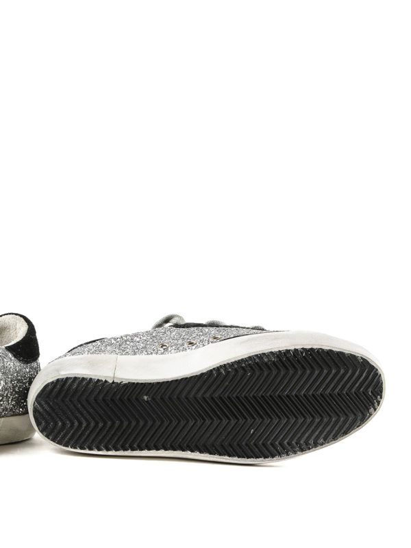 GOLDEN GOOSE buy online Sneaker Superstar in glitter color argento