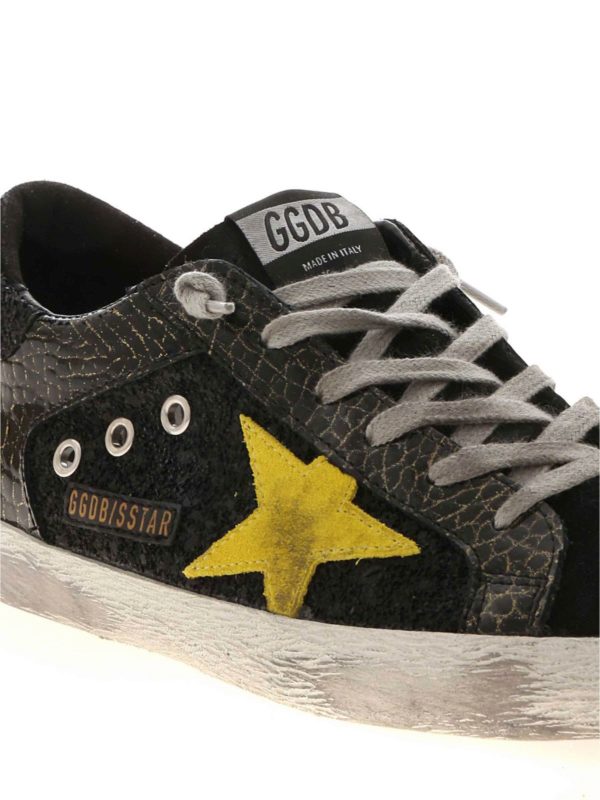 GOLDEN GOOSE buy online Superstar sneakers in black and gold