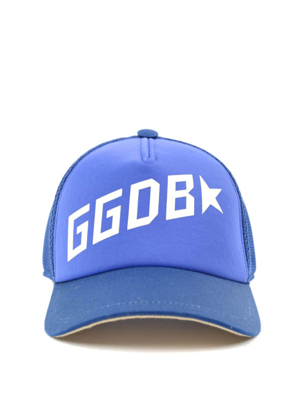 GOLDEN GOOSE: hats & caps - Logo baseball hat