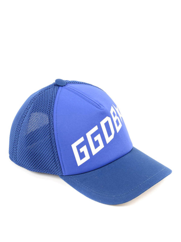 GOLDEN GOOSE: hats & caps online - Logo baseball hat