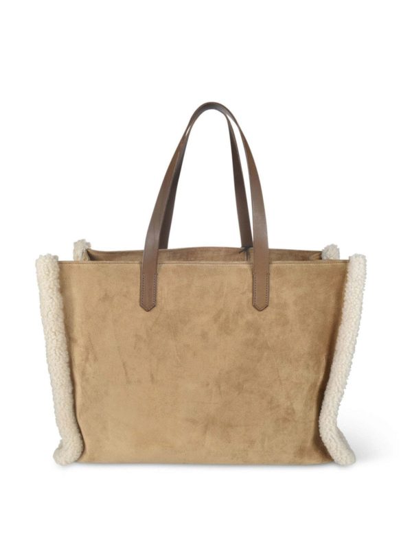 GOLDEN GOOSE: shopper online - Borsa California in pelle scamosciata