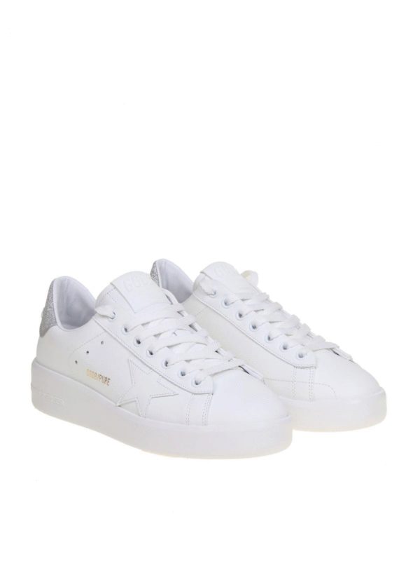 GOLDEN GOOSE: trainers online - Pure Star sneakers in white
