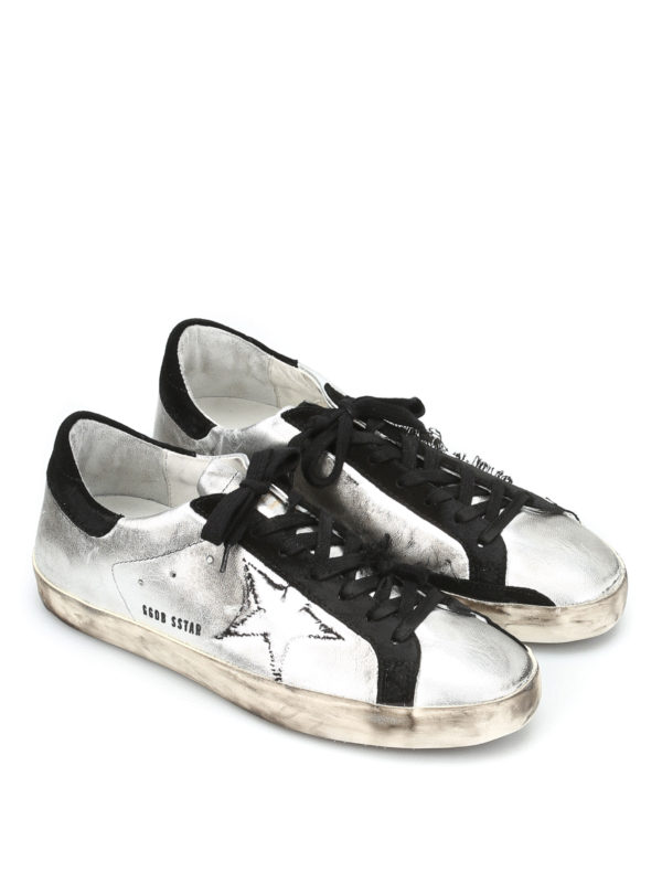 GOLDEN GOOSE: trainers online - Superstar dirty effect sneakers