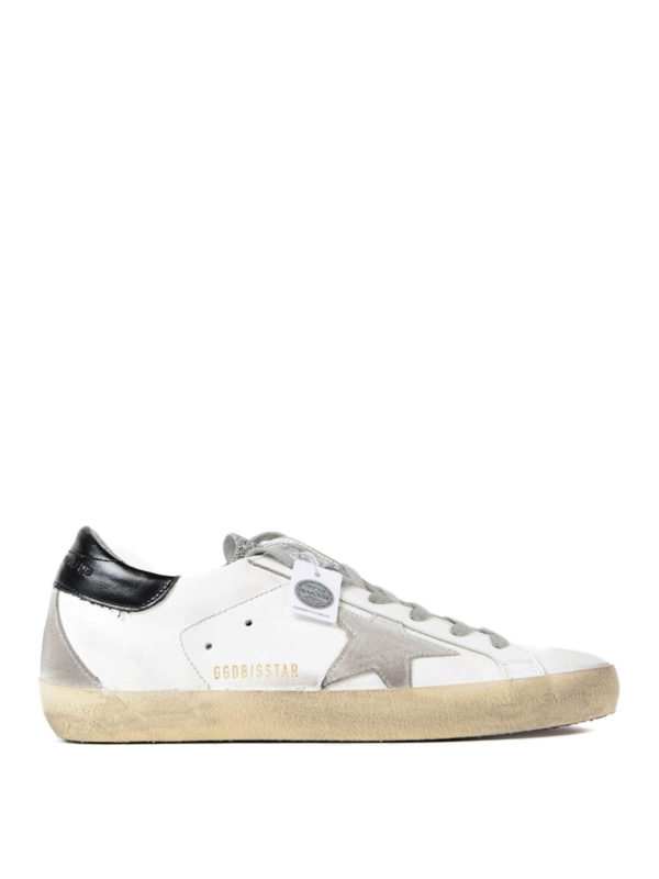 GOLDEN GOOSE: trainers - Superstar crystal glitter sneakers
