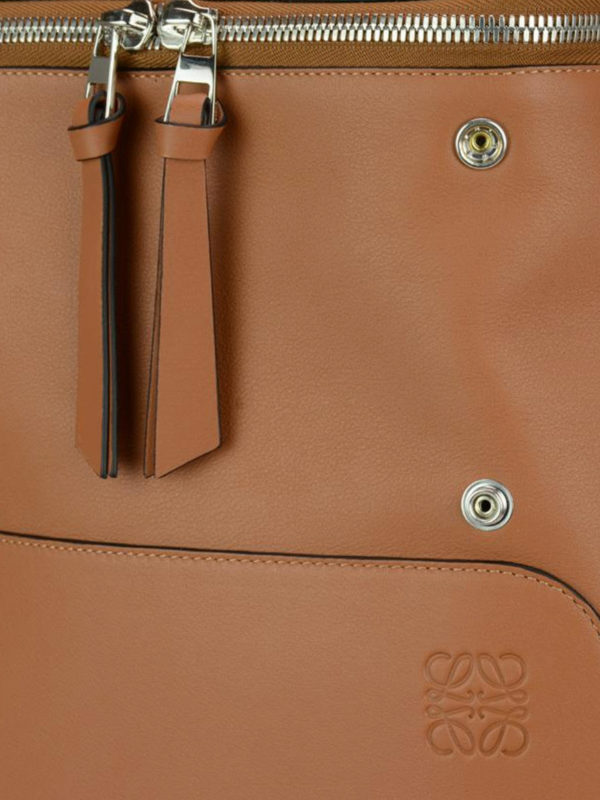 Goya leather backpack shop online: LOEWE