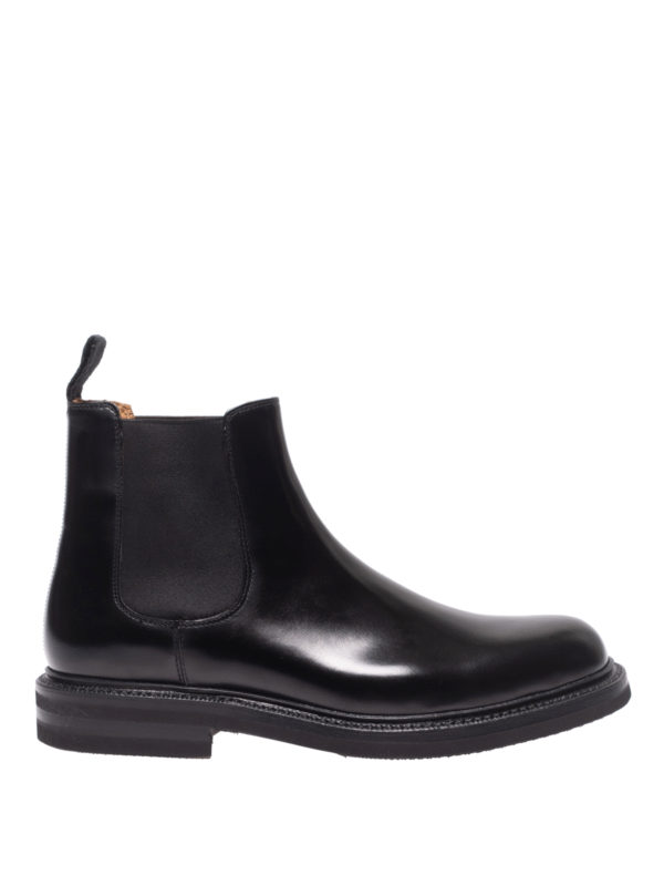 Green George: Bottines - Bottines - Noir