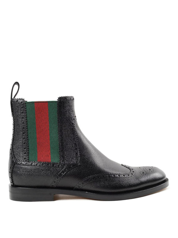 GUCCI: Botines - Botas De Tobillo Negras