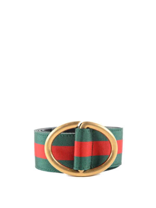 GUCCI: Cinturones - Cinturón Multicolor Para Hombre