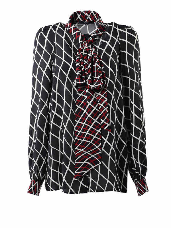GUCCI: blouses - Front bow blouse
