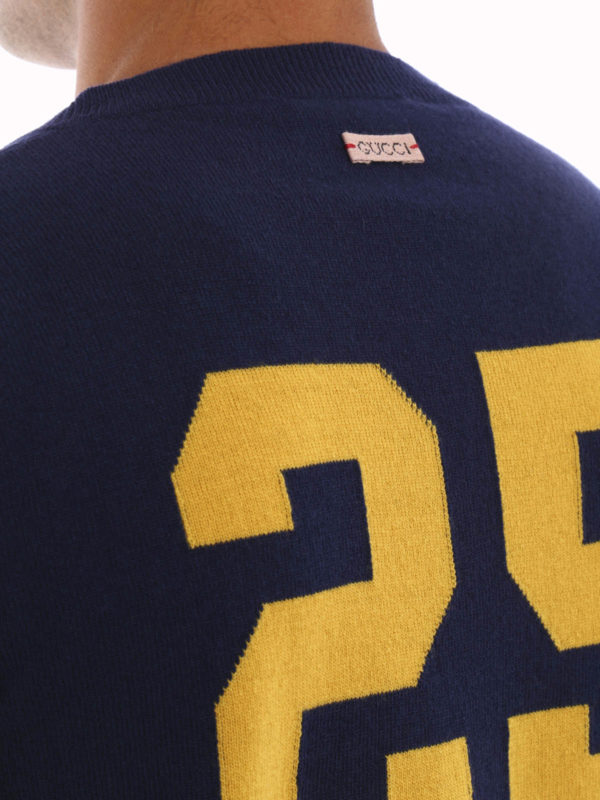 GUCCI buy online Embroidered wool pullover