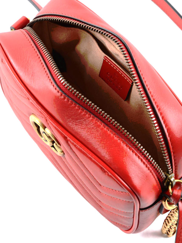 GUCCI buy online クロスボディバッグ Gg Marmont - 赤