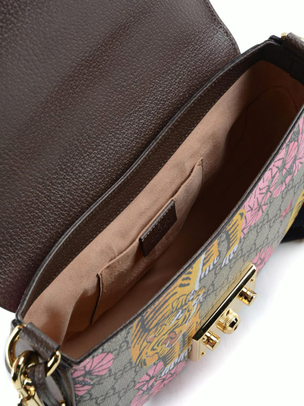 GUCCI buy online Gucci Bengal GG canvas saddle bag