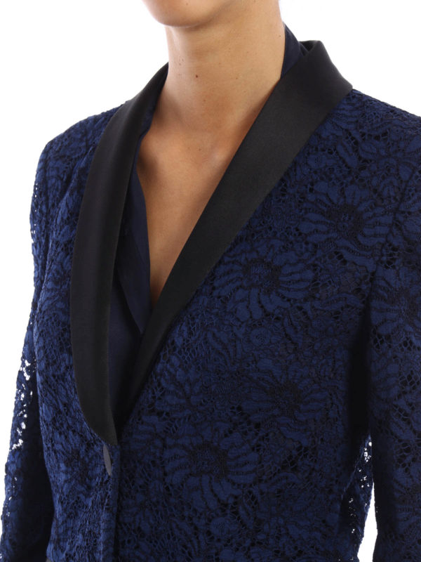 GUCCI buy online Lace tuxedo jacket