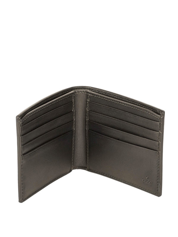 GUCCI buy online Leather bi-fold wallet