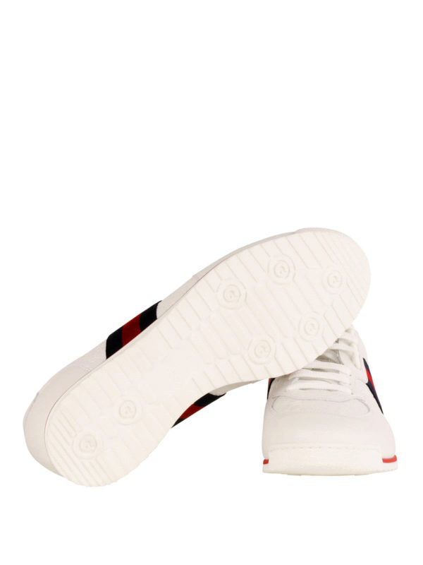 GUCCI buy online Leather web sneakers