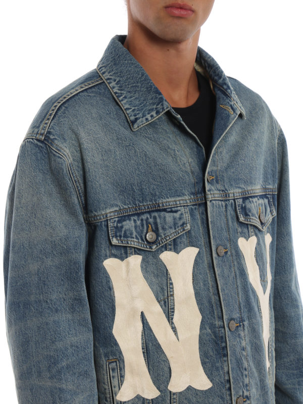 GUCCI buy online NY Yankees™ patch denim jacket
