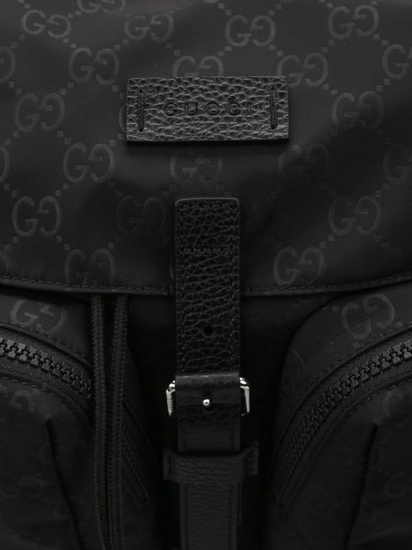 Gucci nylon guccissima online backpack