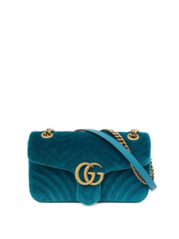 GUCCI: Umhängetaschen - Umhängetasche - Hellblau