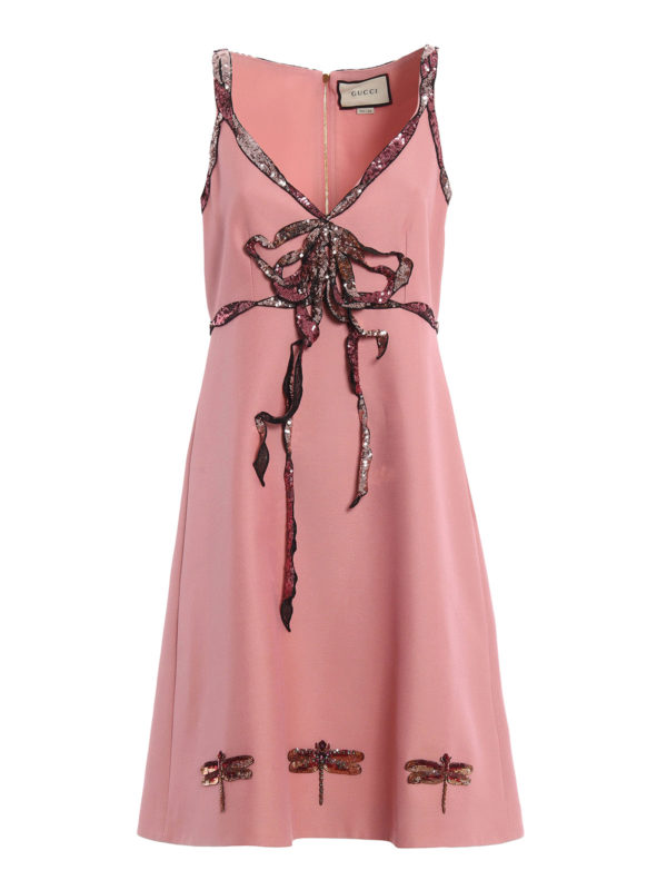 GUCCI: Abendkleider - Abendkleid - Pink