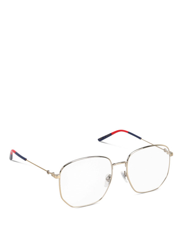 GUCCI: Lunettes - Lunettes - Or
