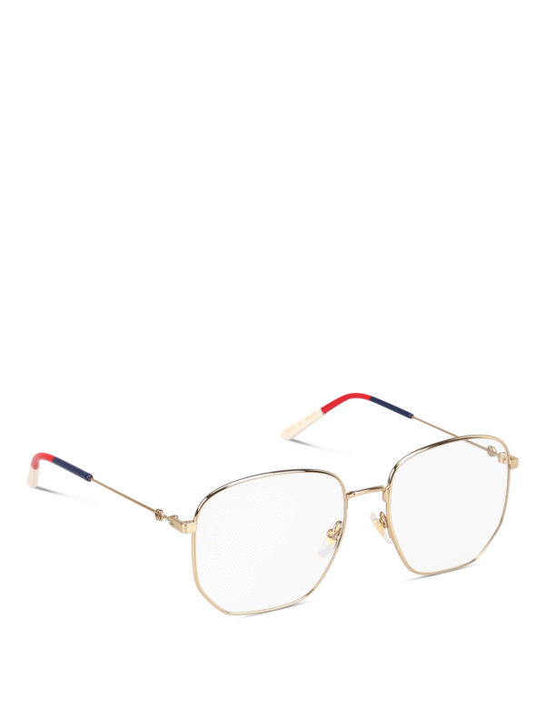 GUCCI: gafas - Gafas - Dorado