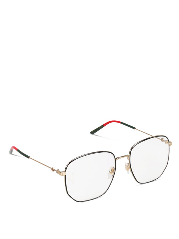 GUCCI: Glasses - Metal optical glasses