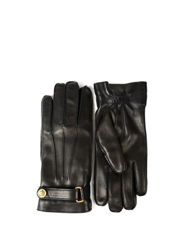 GUCCI: gloves - Soft leather gloves with strap