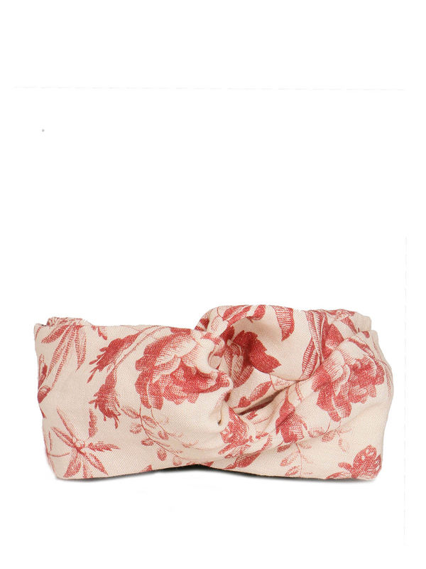 Gucci Herbarium print headband - Red - Women|4111073G300278