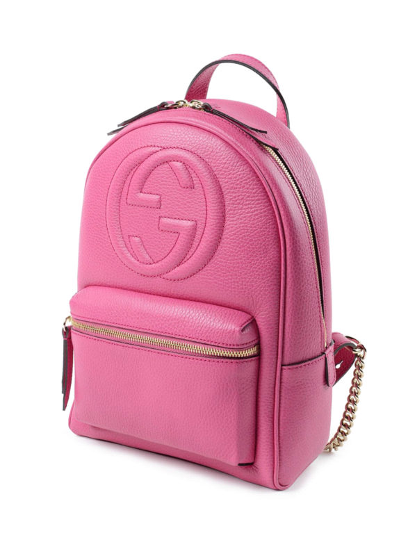 GUCCI: Mochilas online - Mochila Soho Dollar Calf - Rosado