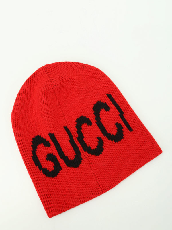 GUCCI: Mützen online - Mütze - Rot