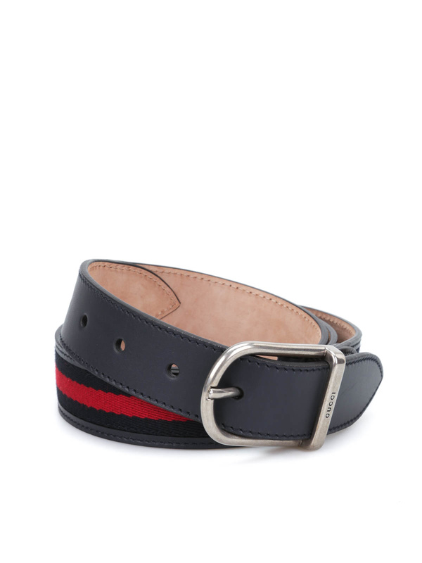 Gucci nylon hot sale web belt