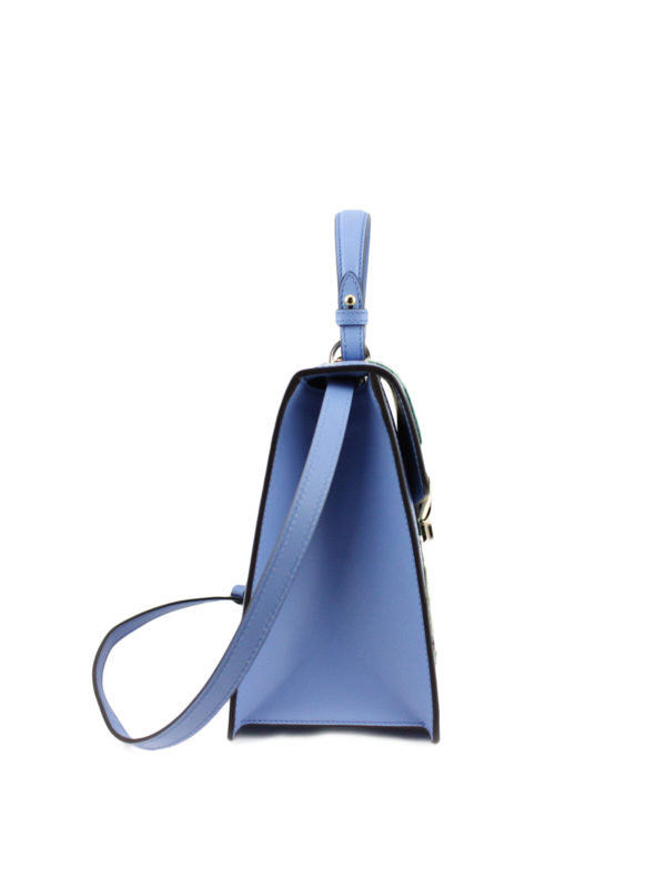 GUCCI: Sacs bowling online - Fourre-Tout Bleu Clair