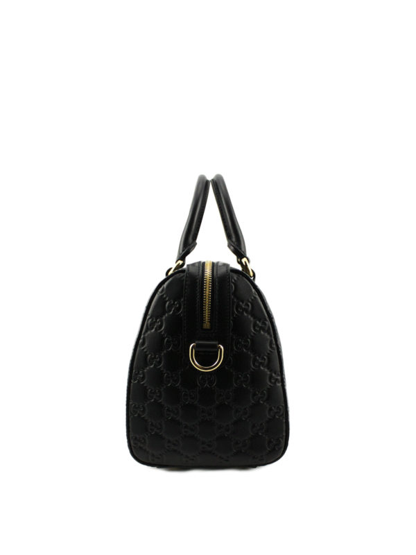 GUCCI: Sacs bowling online - Fourre-Tout Noir