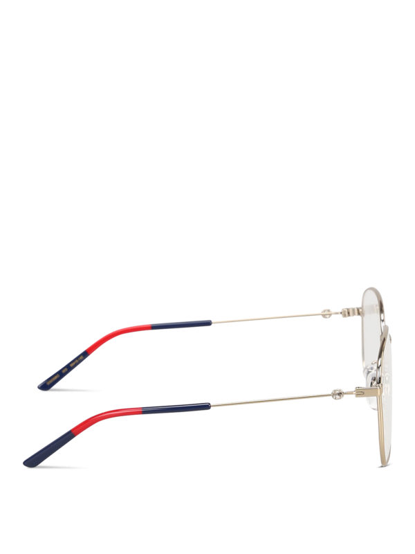 GUCCI: Lunettes online - Lunettes - Or