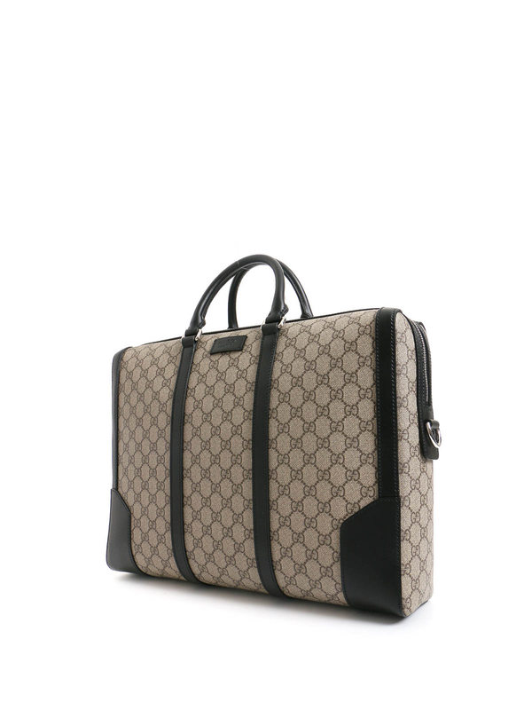 GUCCI: laptop bags & briefcases online - GG supreme briefcase