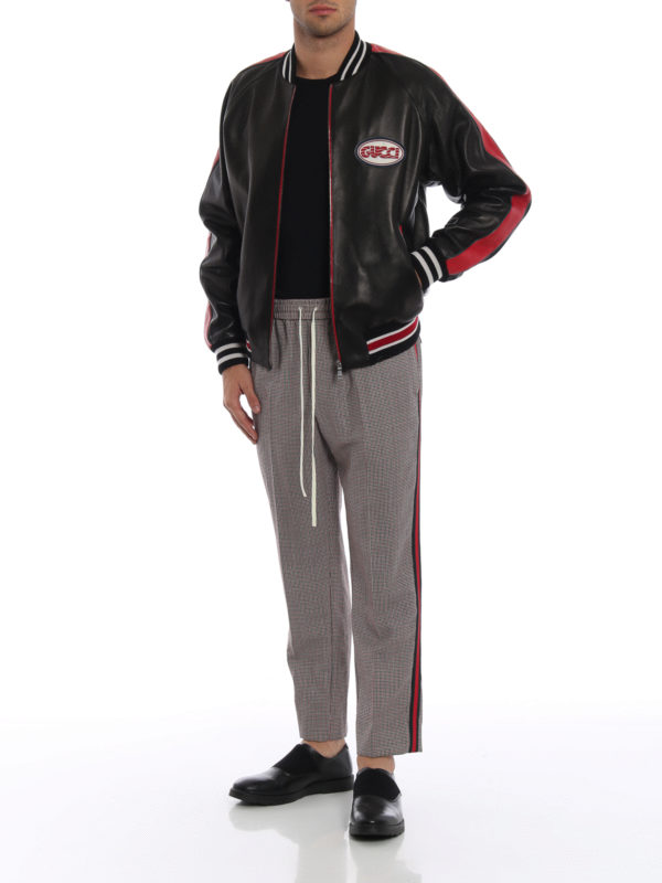 GUCCI: Lederjacken online - Lederjacke - Schwarz