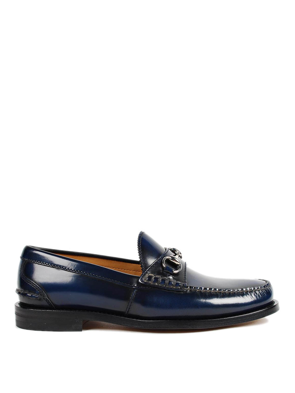 GUCCI: Loafers & Slippers online - Horsebit leather loafers