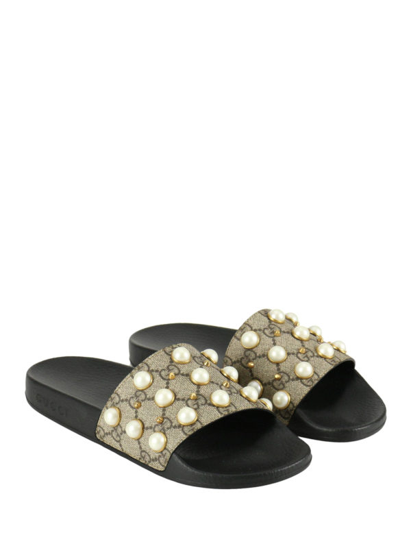 GUCCI: Mokassins und Slippers online - Slippers - Schwarz