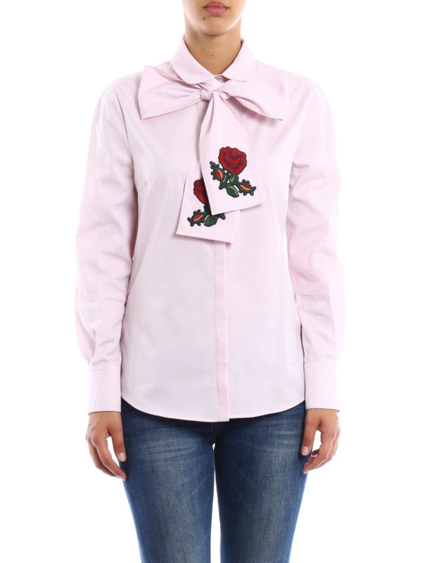 GUCCI: Hemden online - Hemd Fur Damen - Hellrosa
