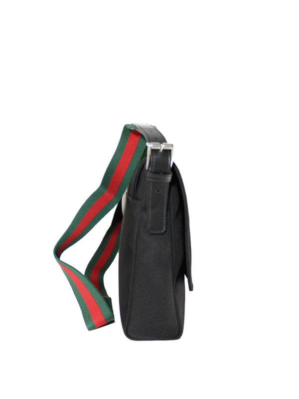 GUCCI: shoulder bags online - Techno canvas small messenger bag
