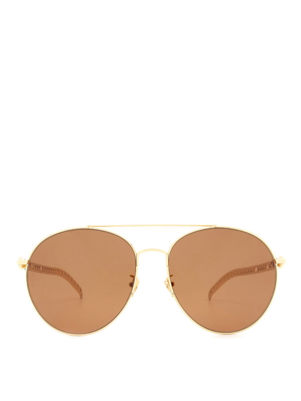 GUCCI: Sonnenbrillen online - Sonnenbrille - Gold
