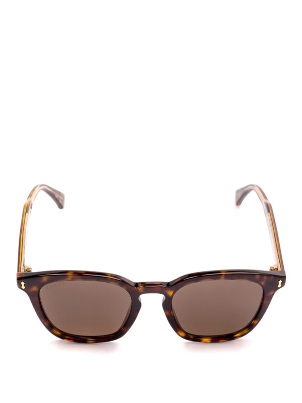 GUCCI: Gafas de sol online - Gafas De Sol - Marrón
