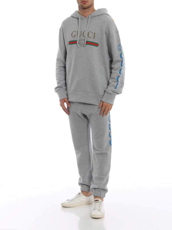 GUCCI: Sweatshirts und Pullover online - Sweatshirt - Grau