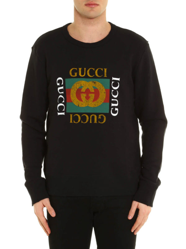 GUCCI: Sweatshirts & Sweaters online - Gucci print sweatshirt