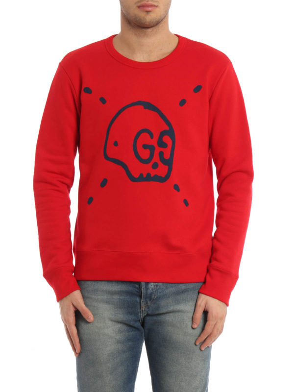 GUCCI: Sweatshirts und Pullover online - Sweatshirt Und Pullover - Rot