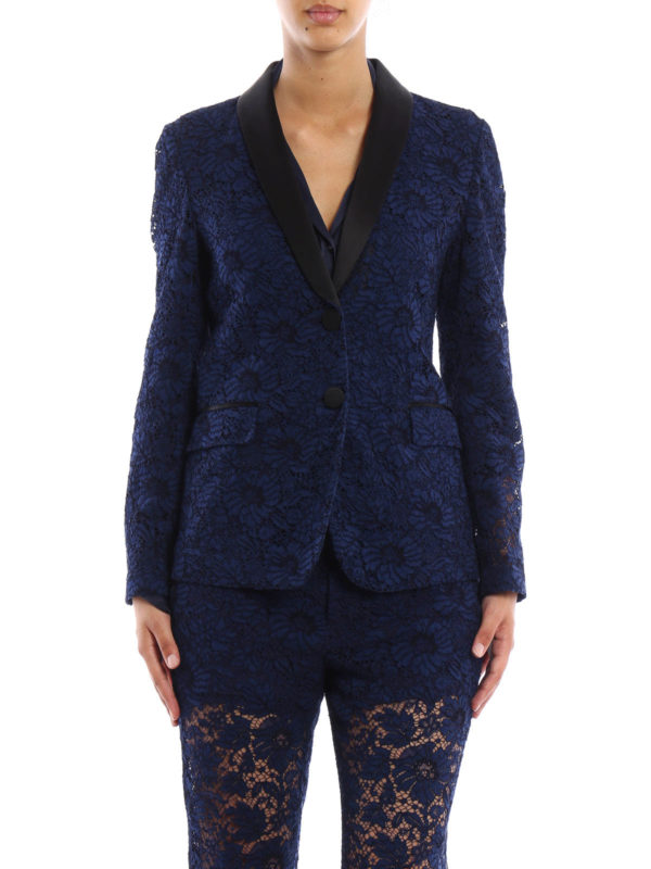 GUCCI: Tailored & Dinner online - Lace tuxedo jacket