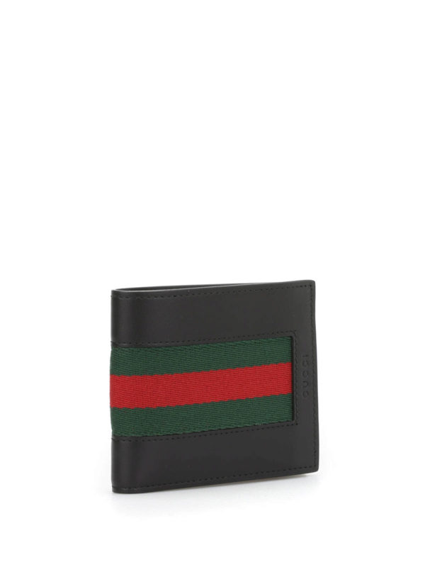 GUCCI: wallets & purses online - Web leather wallet