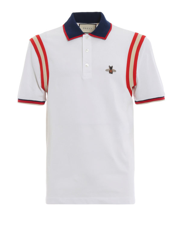 GUCCI: Poloshirts - Poloshirt - Weiß